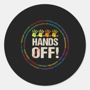 Sticker Rond Remettez Ma Sécurité Sociale Et Ma Manifestation M