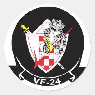 Sticker Rond Renégats VF-24 de combat