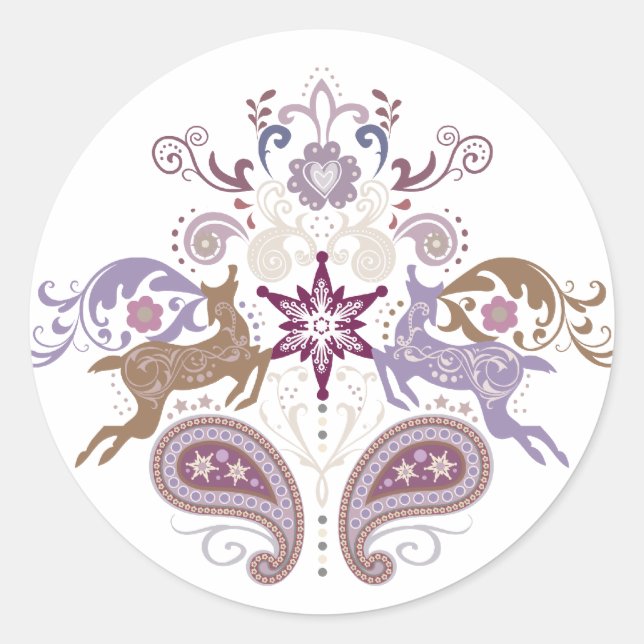 Sticker Rond Rennes (Devant)