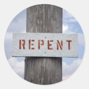 Sticker Rond [repentir]
