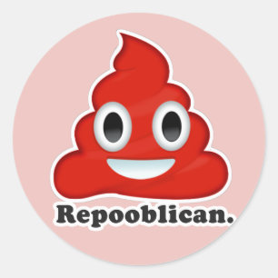 Sticker Rond Républicain