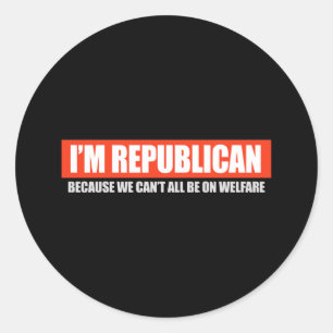 STICKER ROND RÉPUBLICAIN - PARCE QUE NOUS BISEAUTONS TOUS