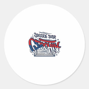 Sticker Rond République tchèque Football 2026 Football Pays Gra