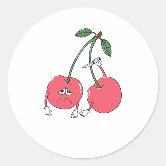 Sticker Rond Restez (Devant)