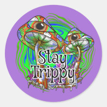 Restez Trippy Psychedelic Mushroom Eye