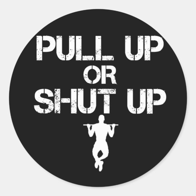 STICKER ROND RETIRER OU FERMER (Devant)