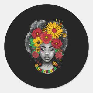 Sticker Rond Retro Super Junetten Libre-ish depuis 1865 Freedo
