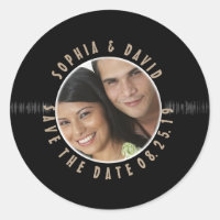 Retro Vinyl Record Mariage PHOTO ENREGISTRER LA DA