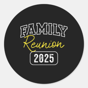 Sticker Rond Retrouvailles Familiales 2025 Magasin Retrouvaille