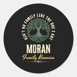 Sticker Rond Reunion familiale 2025 Conception correspondante -