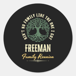 Sticker Rond Reunion familiale 2025 Conception de jumelage - Fr