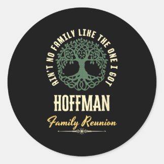 Sticker Rond Reunion familiale 2025 Conception de jumelage - Ho