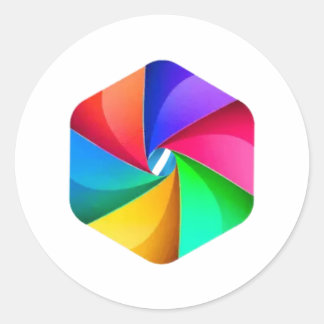 Sticker Rond Rêves célestes.