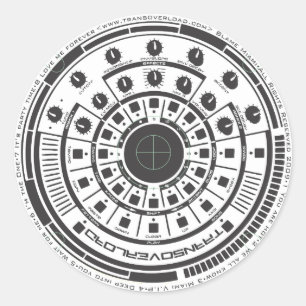 Sticker Rond Révolution