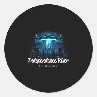 Sticker Rond rivière de l'indépendance États-Unis