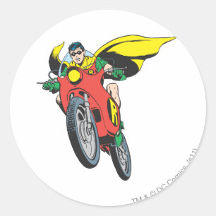 Sticker Rond Robin Rides 2