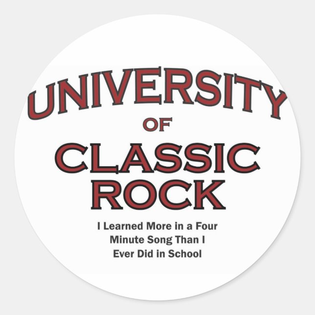 STICKER ROND ROCHE CLASSIQUE (Devant)