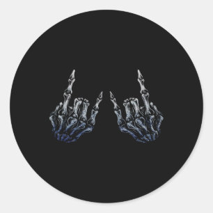 Sticker Rond Rock On Band Tee - shirts For Women Rock And Roll
