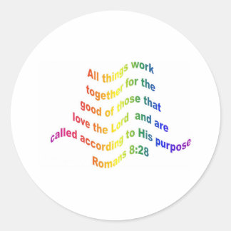 Sticker Rond Romains 8 28