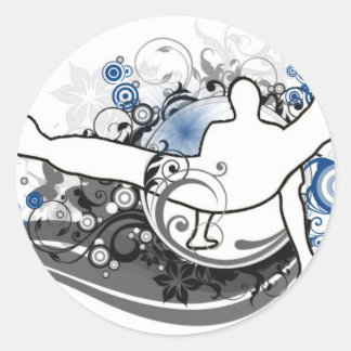 Sticker Rond Rompre quelque chose