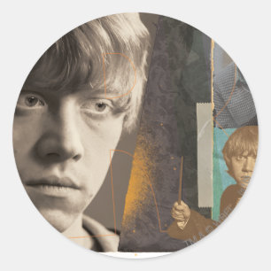 Sticker Rond Ron Weasley 8