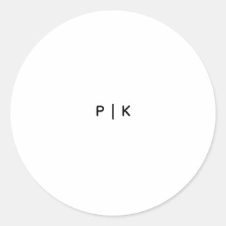 Sticker Rond Rond, 7,62 cm