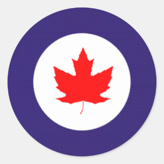 Sticker Rond Rond-point R.C.A.F. 40 -50's