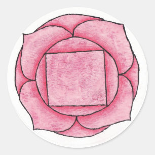 Sticker Rond Root Chakra