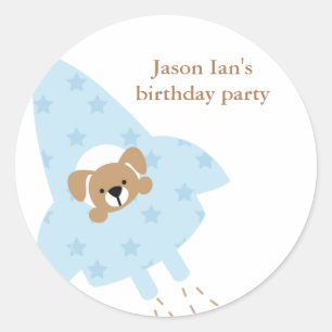 Sticker Rond Roquette