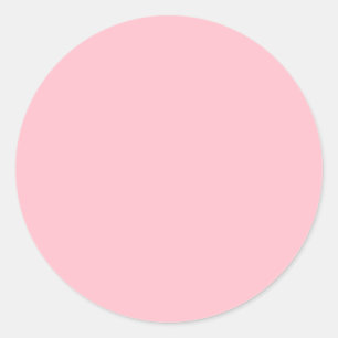 Sticker Rond Rose