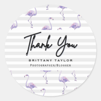 Sticker Rond Rose classique de luxe blanc