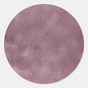 Sticker Rond Rose Gold Blank Modèle Ajouter votre texte élégant
