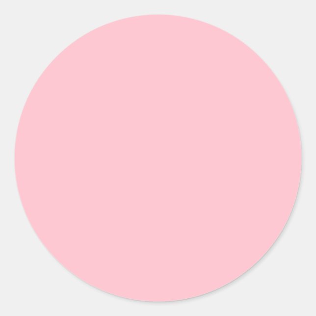 Sticker Rond rose grand (Devant)