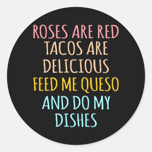 Sticker Rond Rose Saint Valentin Romantique Saint Valentin Coup (Devant)