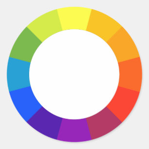 Sticker Rond Roue couleur