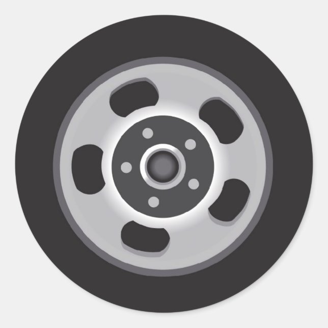 Sticker Rond Roues mag (Devant)