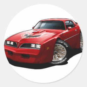 Sticker Rond Rouge 1977-78 du transport AM