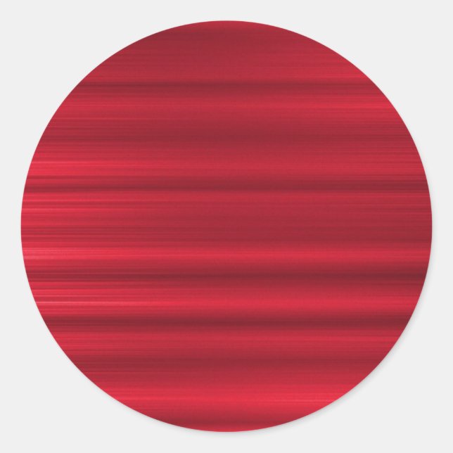 Sticker Rond Rouge brossé (Devant)