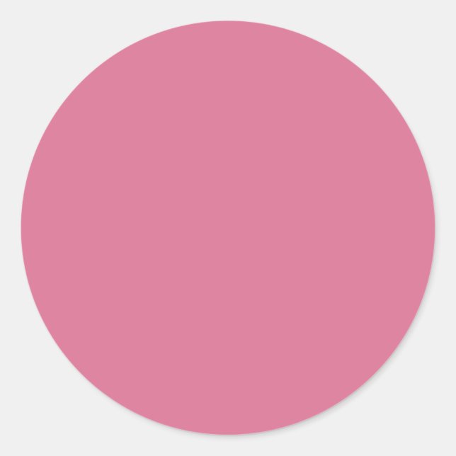 Sticker Rond Rouge Violet Clair (Devant)
