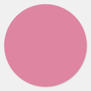 Sticker Rond Rouge violet pâle