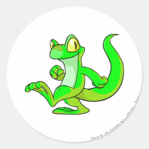 Sticker Rond Rougeoyer de Techo