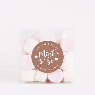 Sticker Rond Rouille   Monnaie à être personnalisée mariage Fav