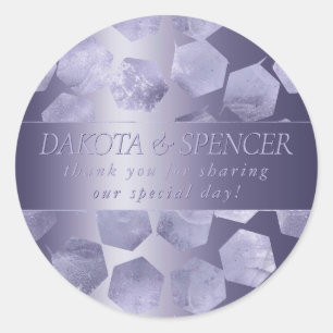 Sticker Rond RPG Luxe Gamer Tabletop Imaginaire violet person