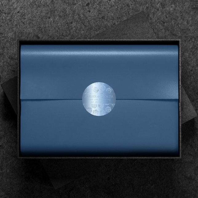 Sticker Rond RPG Luxe | Imaginaire bleu Tabletop Gamer personna (Créateur téléchargé)