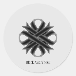 Sticker Rond Ruban de Black Clover par Kenneth Yoncich