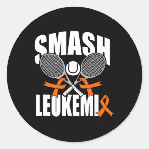 Sticker Rond Ruban de sensibilisation au cancer de la leucémie