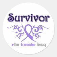 Ruban tribal de Hodgkins Lymphoma Survivante