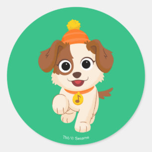 Sticker Rond Rue Sésame   Tango d'hiver