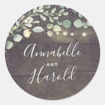 Rustique Pays Mariage de verdure feuillu