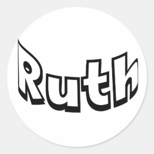 Sticker Rond Ruth